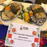 I miejsce -  potrawa "Mix Gołąbków Ryczeńskich" przygotowana przez  Koło Gospodyń Wiejskich Ryczenianki podczas I Etapu konkursu kulinarnego Bitwa Regionów w Górze