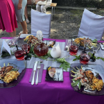 Jedno z dań konkursowych podczas prezentacji na stole komisji konkursowej podczas I etapu konkursu Bitwa Regionów w Lubomierzu