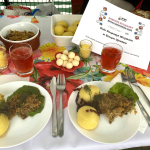 Zwycięska potrawa przygotowana przez Koło Gospodyń Wiejskich Stary Ujazd na Bitwie Regionów w Niezdrowicach.