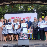 Laureaci miejsc 1-3 w pierwszym etapie Bitwy Regionów w Koźminie Wielkopolskim