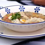 Zwycięska potrawa: Żur z pierogami faszerowanymi białą kiełbasą