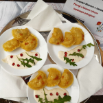 Potrawa konkursowa - II miejsce Koło Gospodyń Wiejskich w Rakowie - Pierogi z farszem rybnym