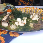 III miejsce - potrawa Koła Gospodyń Wiejskich w Dargobądzu - Książę Zalewu Szczecińskiego - faszerowany szczupak pływający w sitowiu