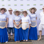 Przedstawiciele Koła Gospodyń Wiejskich w Rusowie