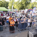 Moment ogłoszenie wyników w konkursie kulinarnym Bitwa Regionów podczas Święta Ziemniaka w Mielnie.