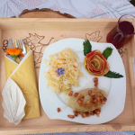 Potrawa półfinałowa drugiego etapu konkursu, II miejsce - Kartacze z przepisu babci Marysi, wyk. Koło Gospodyń Wiejskich Strumienno